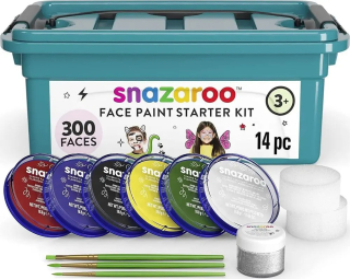 Farby na tvár Snazaroo 6 ks x 18 ml